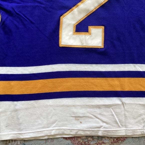 B. PLAGER #2 Vintage retro St. Louis Blues Doug Laurie Jersey - Picture 6 of 8